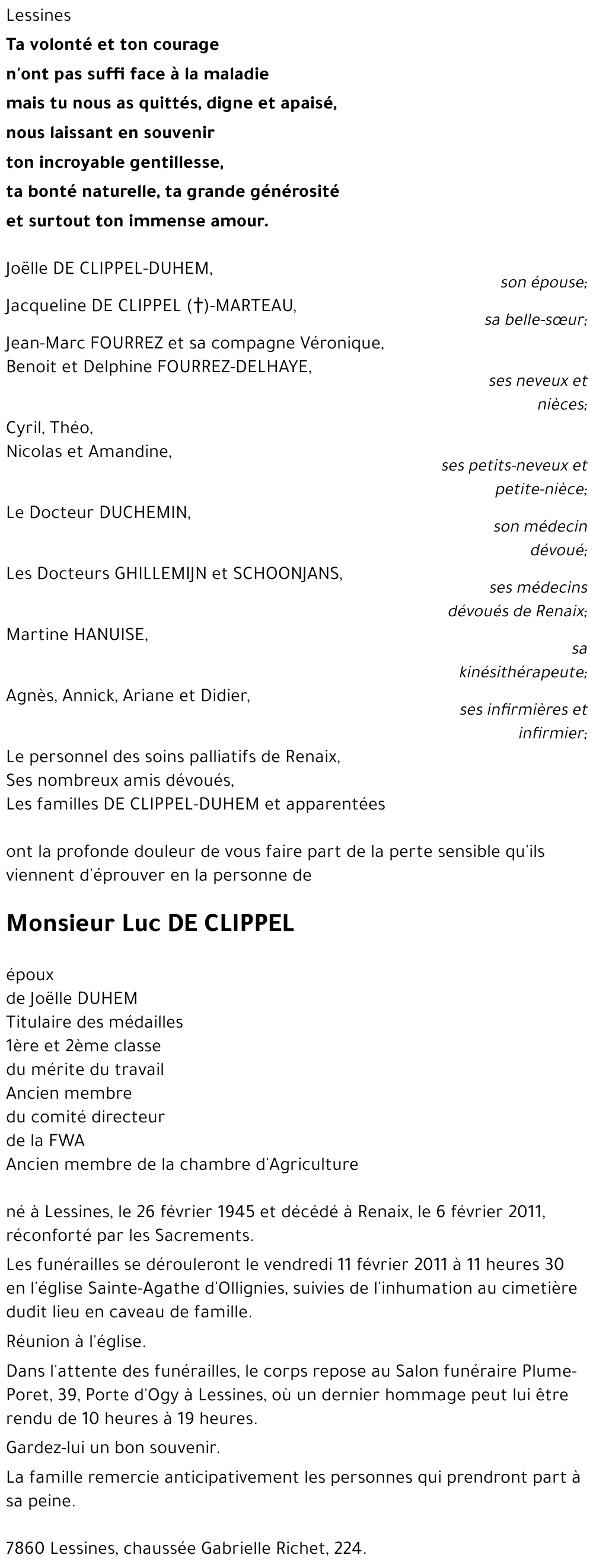 Luc DE CLIPPEL