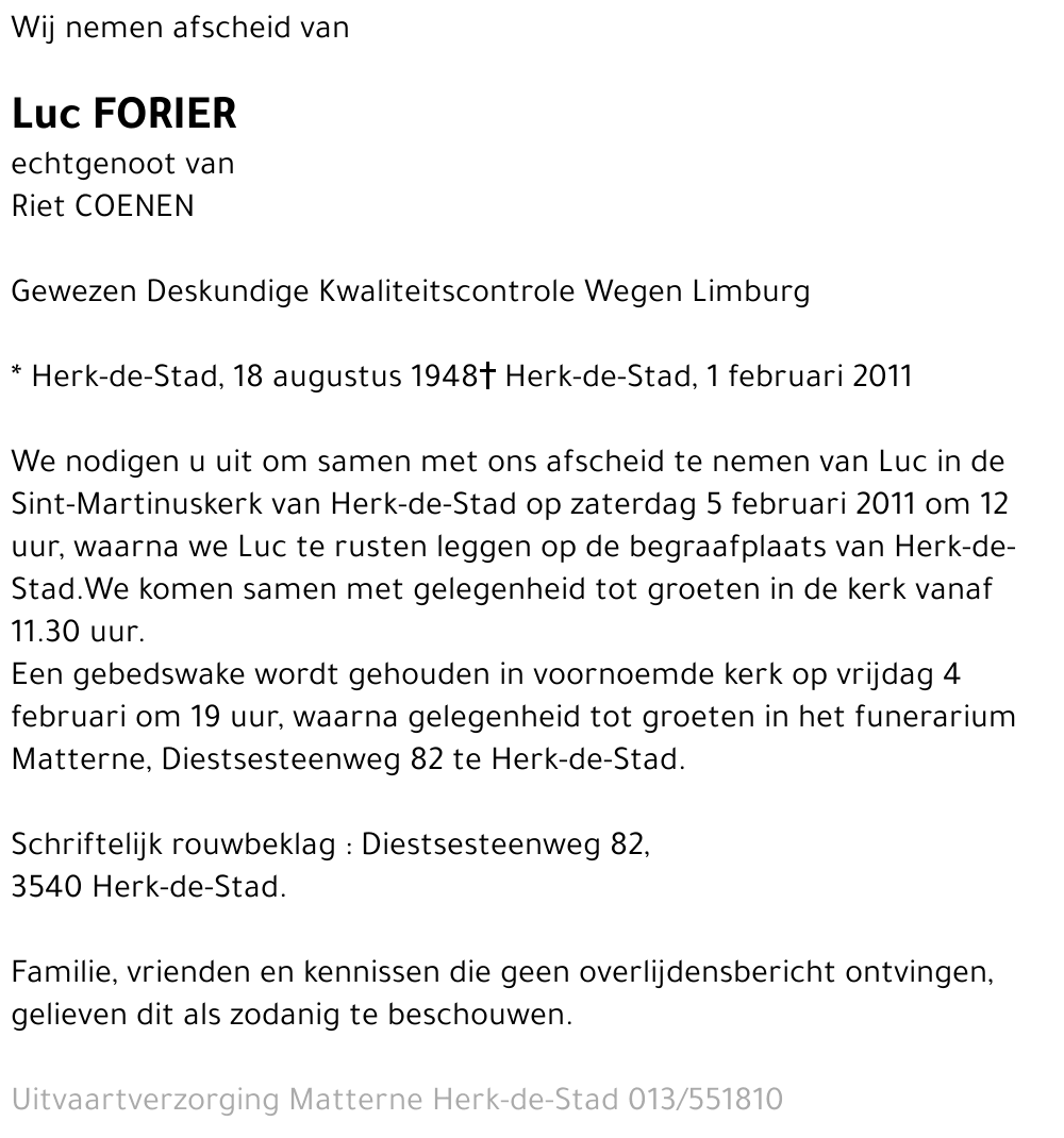 Luc Forier