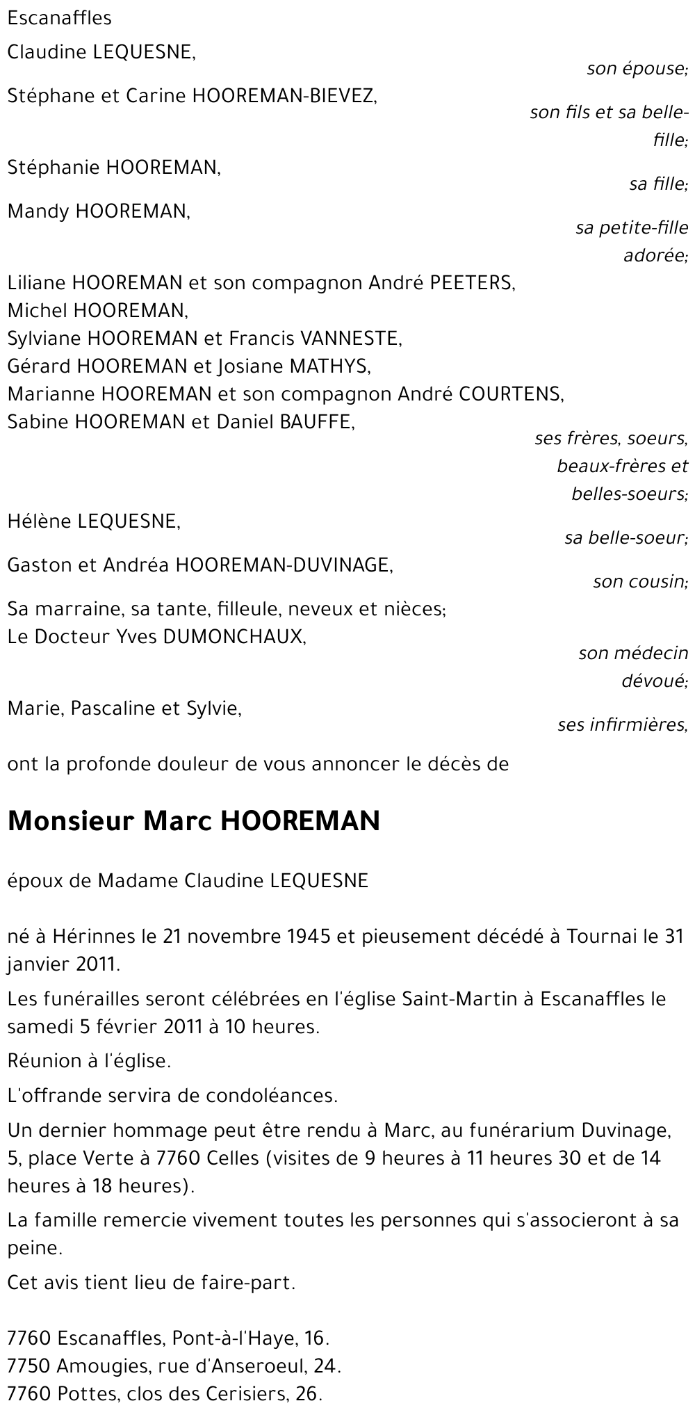 Marc HOOREMAN