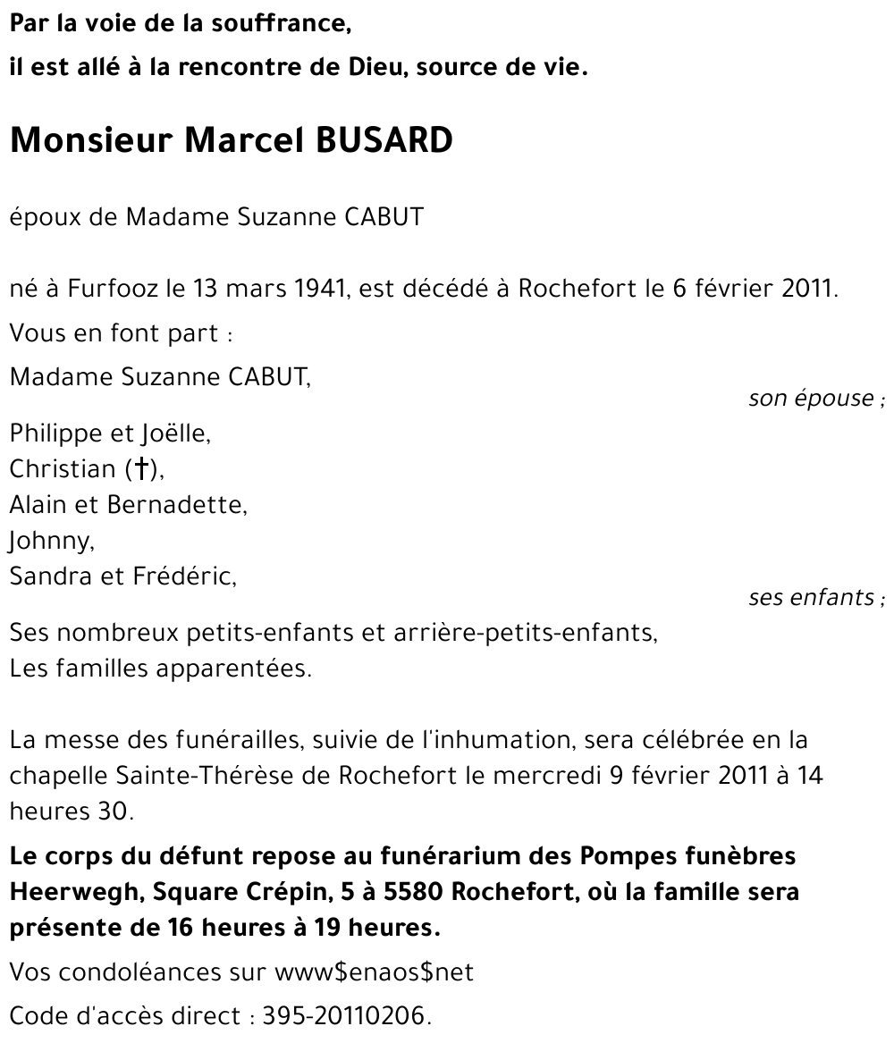 Marcel BUSARD