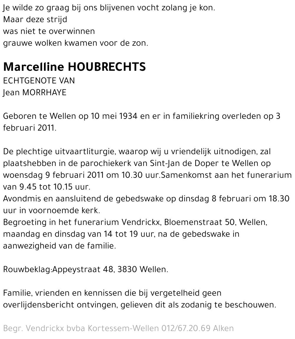 Marcelline Houbrechts