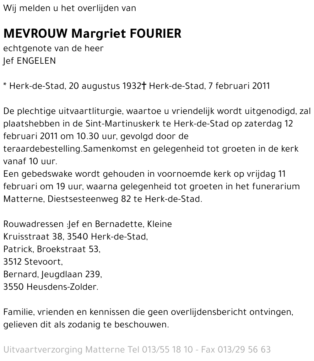 Margriet Fourier