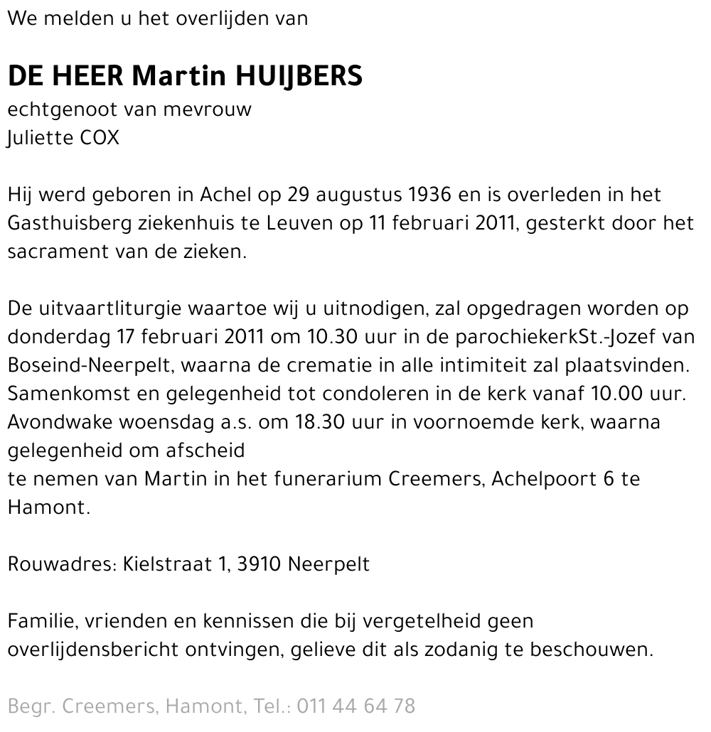 Martin Huijbers