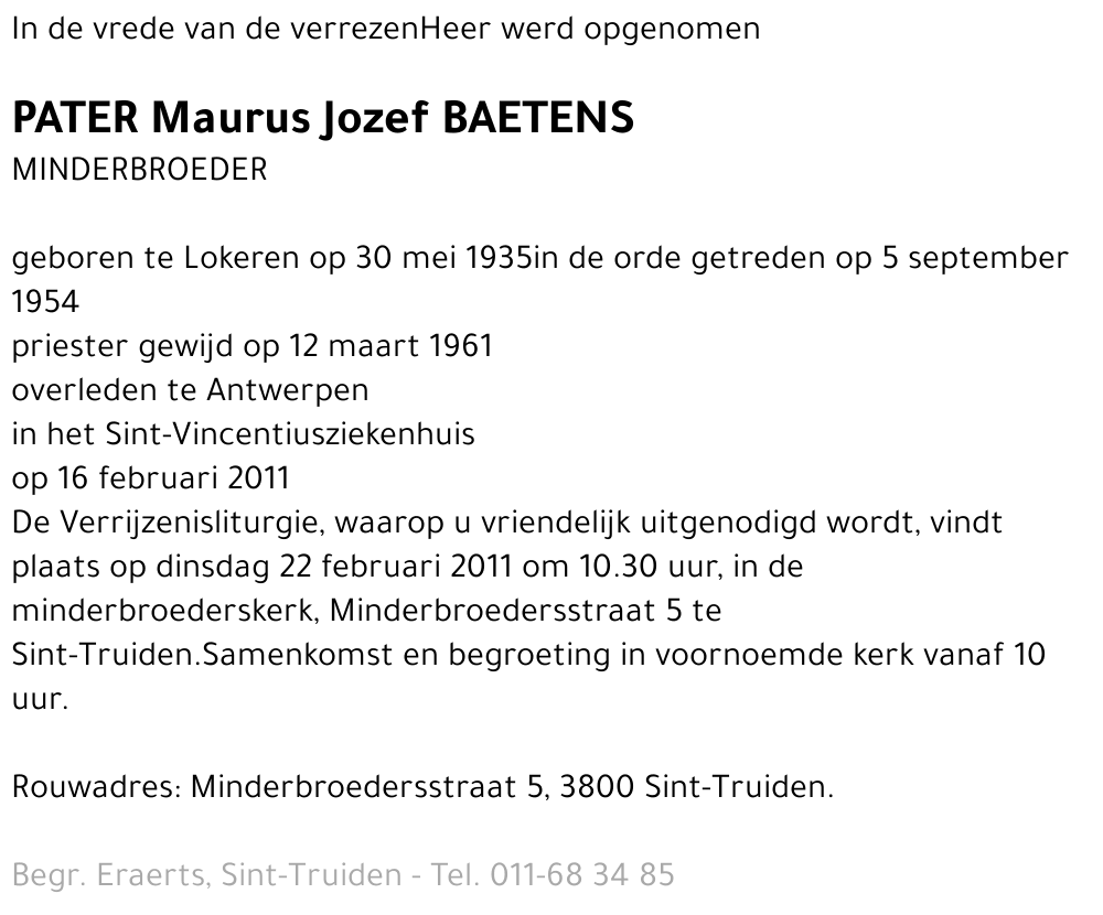 Maurus Jozef Baetens