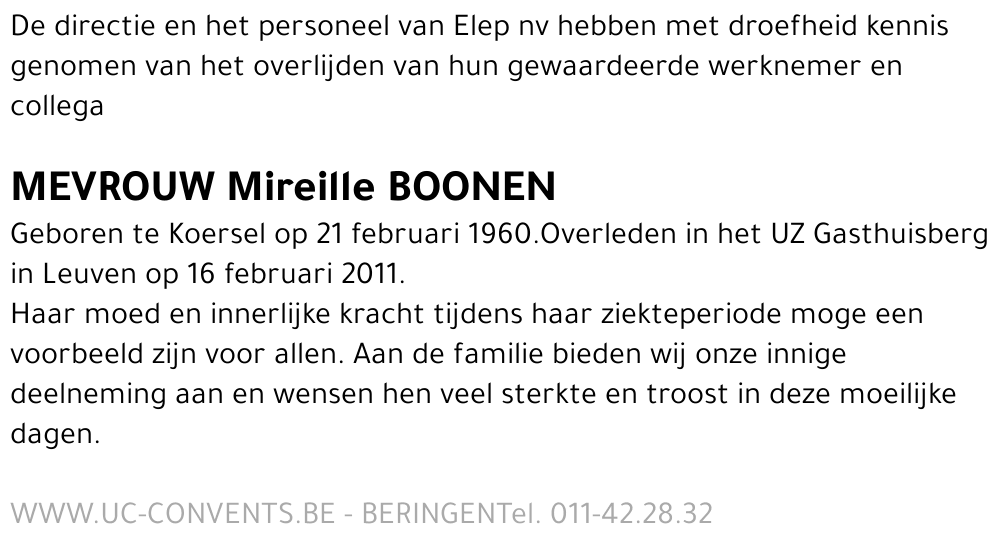 Mireille Boonen