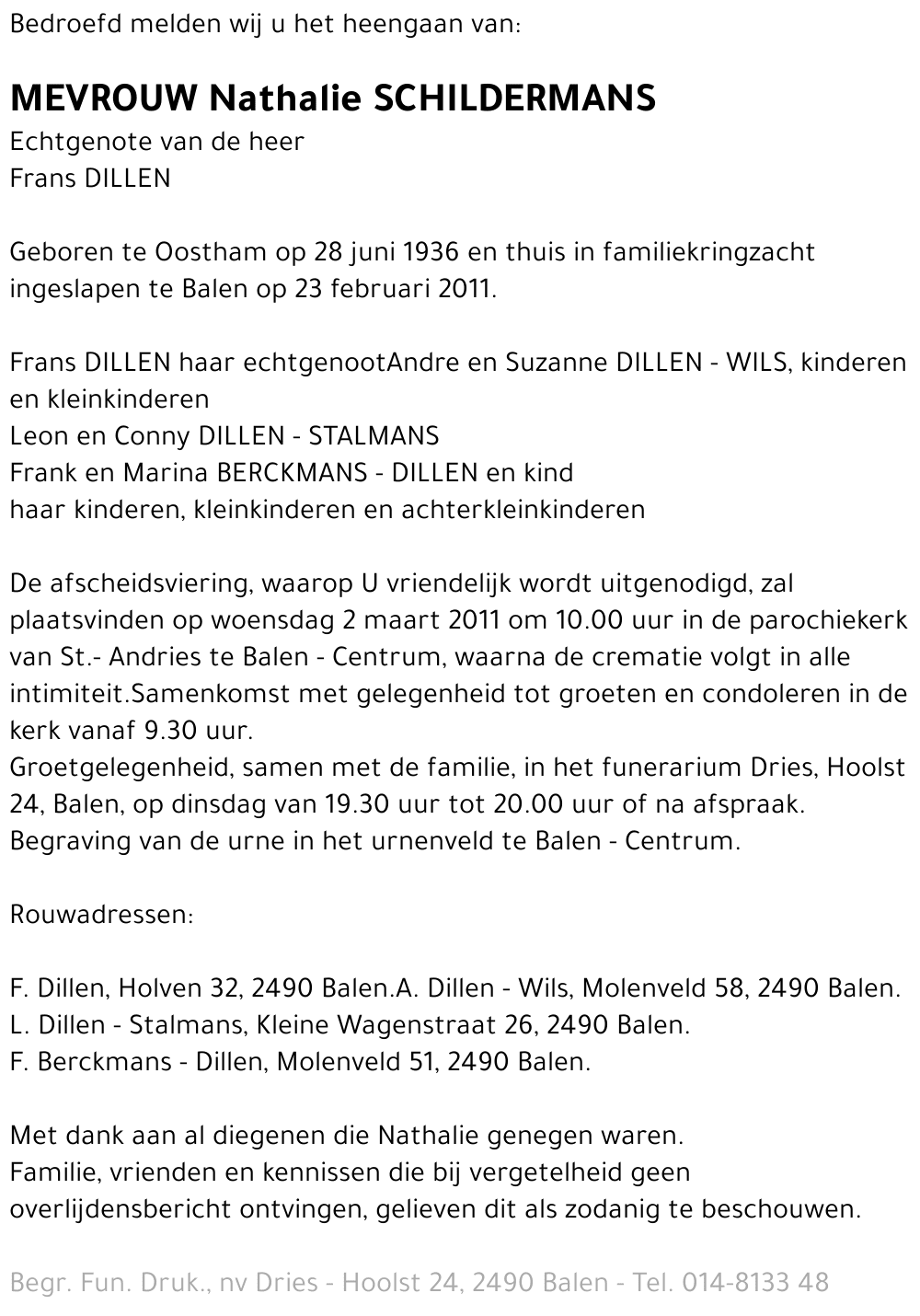 Nathalie SCHILDERMANS