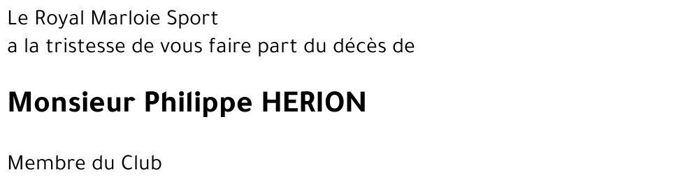 Philippe HERION