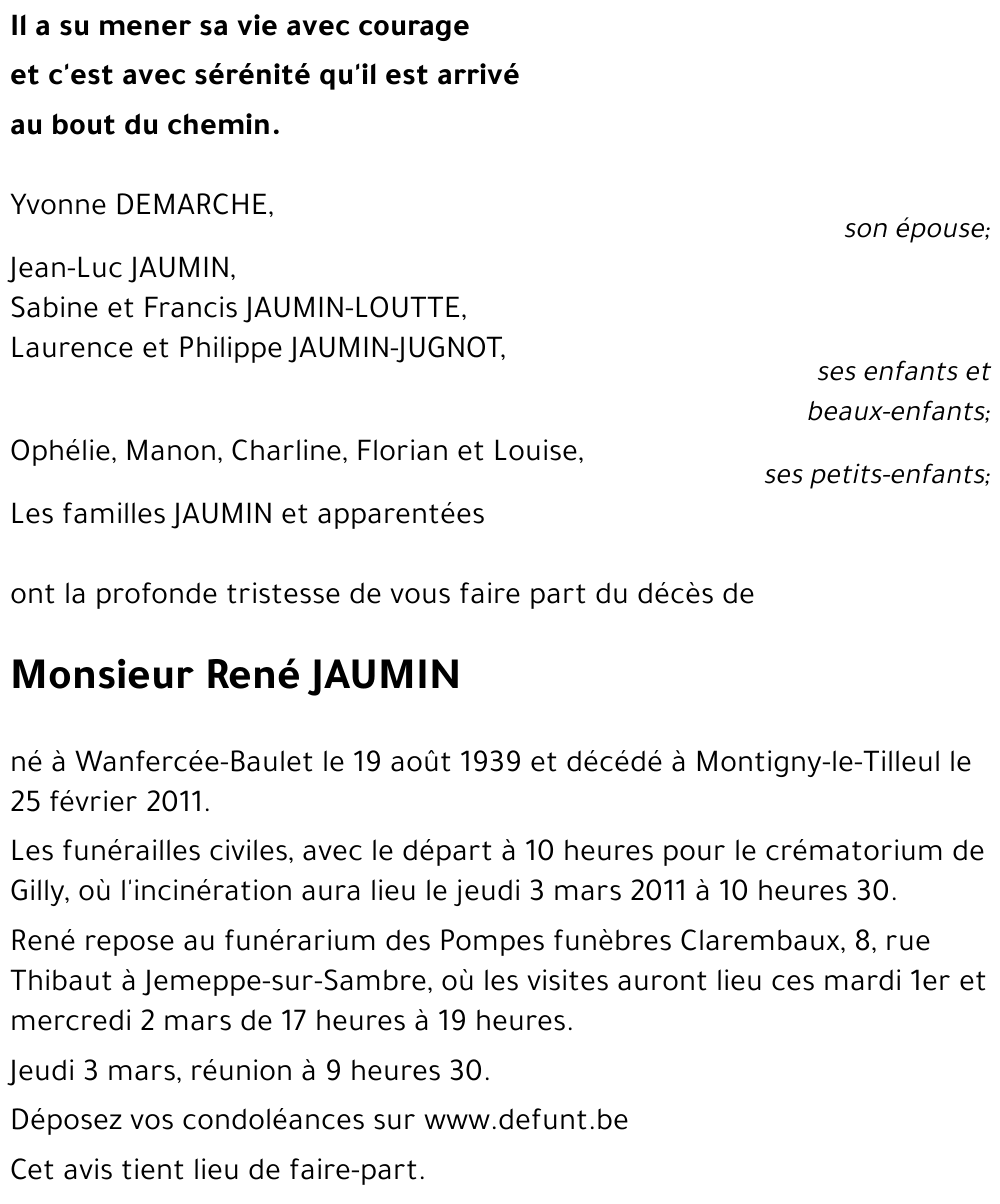 René JAUMIN
