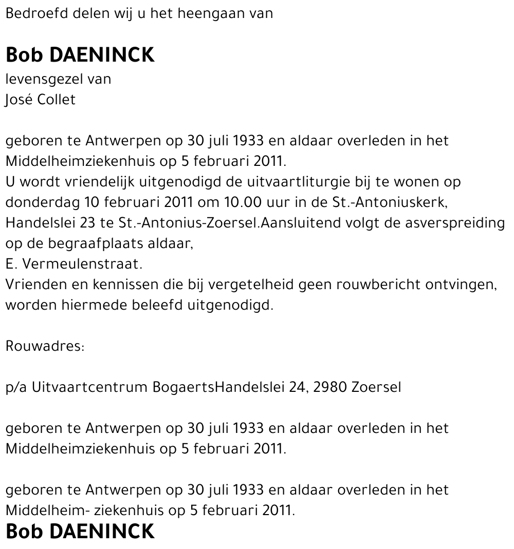 Robert Daeninck
