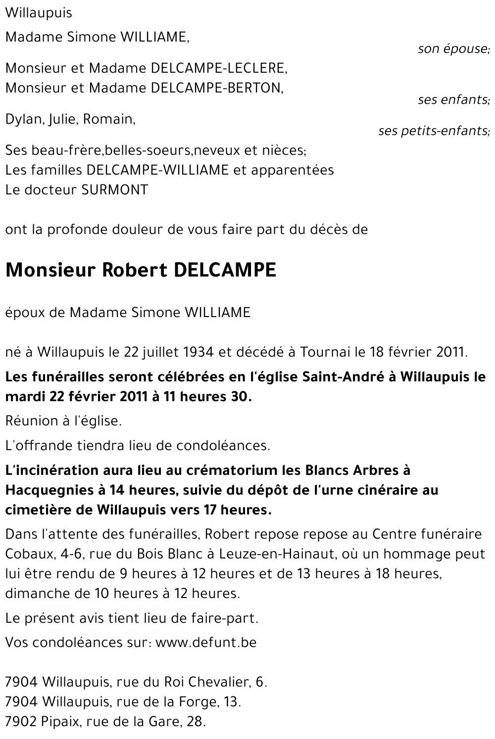 Robert Delcampe