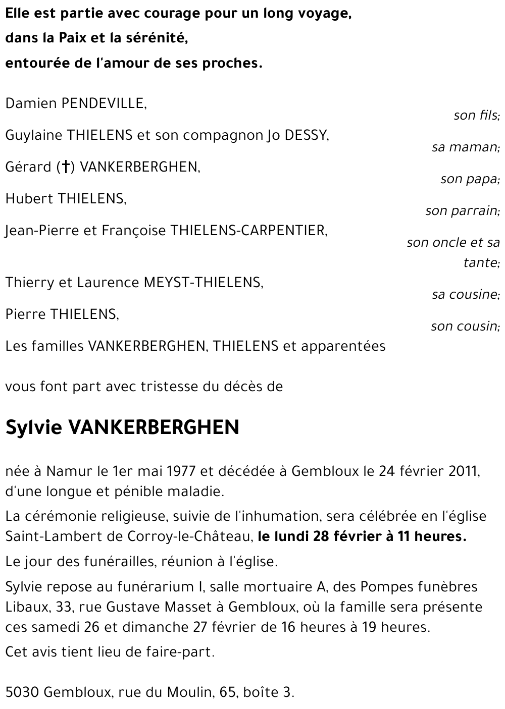 Sylvie VANKERBERGHEN