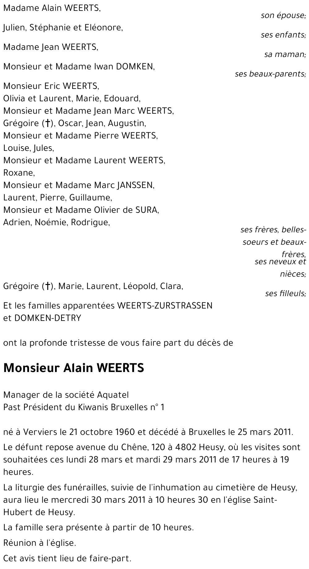Alain WEERTS