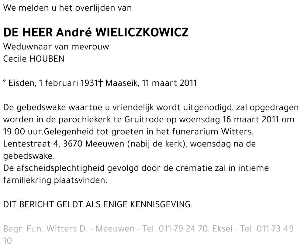 André Wieliczkowicz