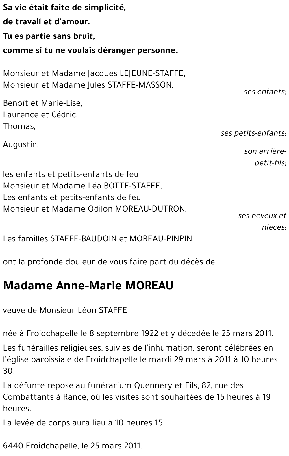 Anne-Marie MOREAU