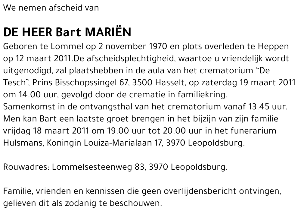 Bart Mariën