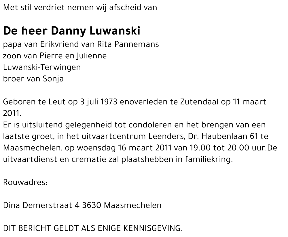 Danny Luwaski