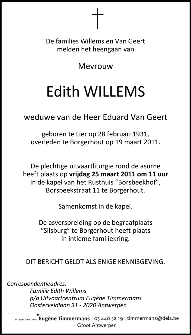 Edith Willems