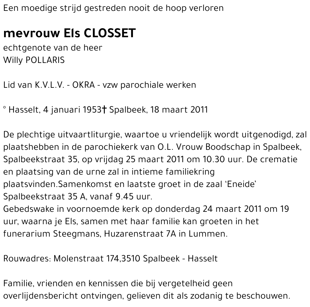 Els Closset