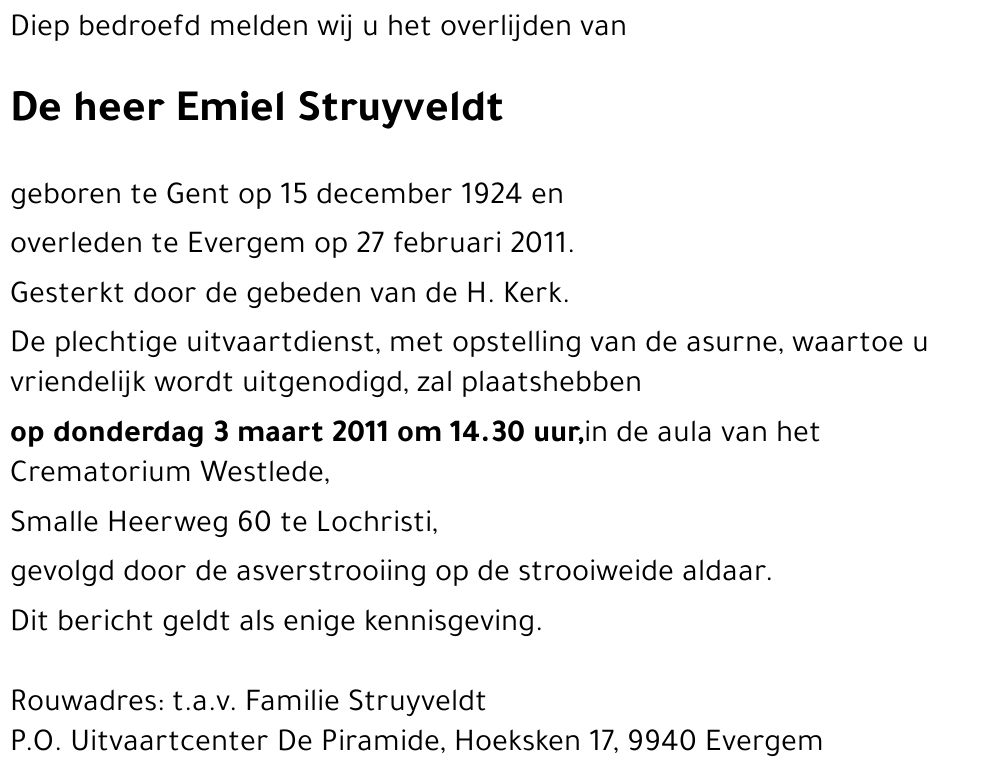Emiel Struyveldt