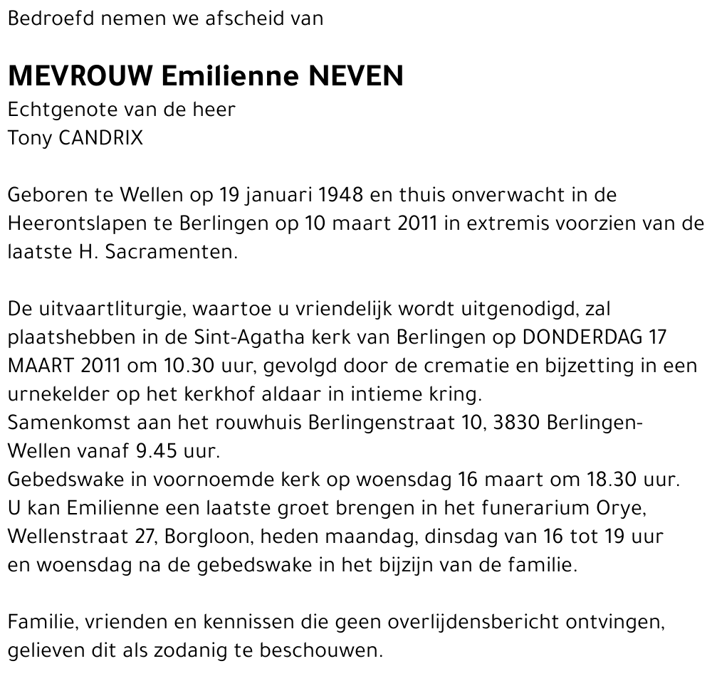 Emilienne Neven