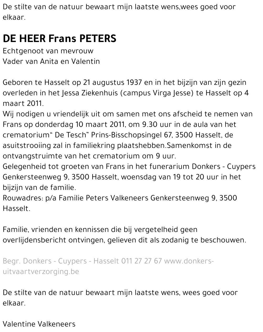 Frans Peters
