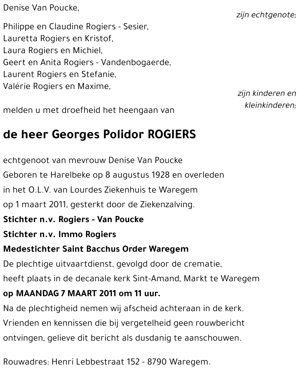 Georges Polidor Rogiers