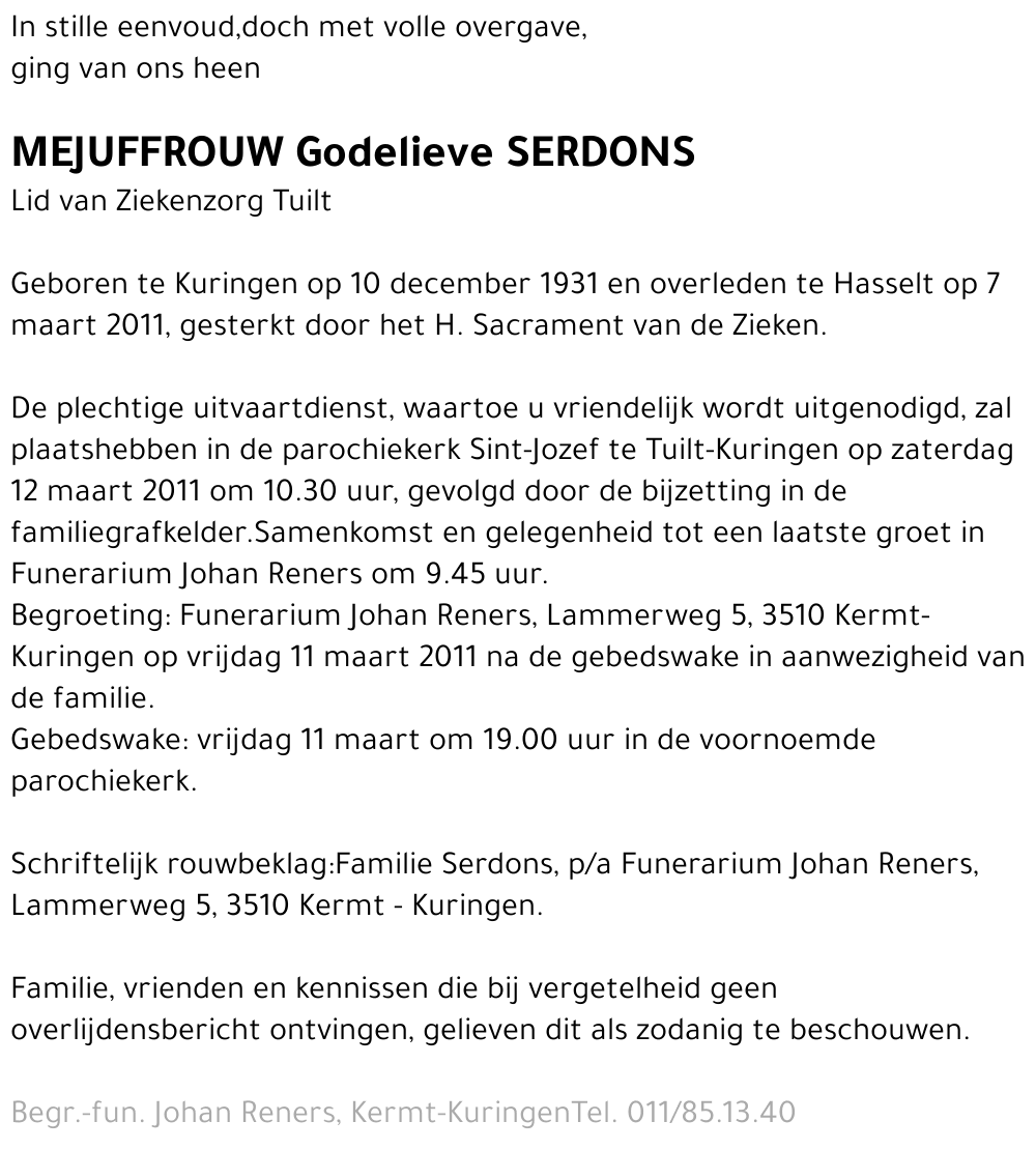 Godelieve Serdons