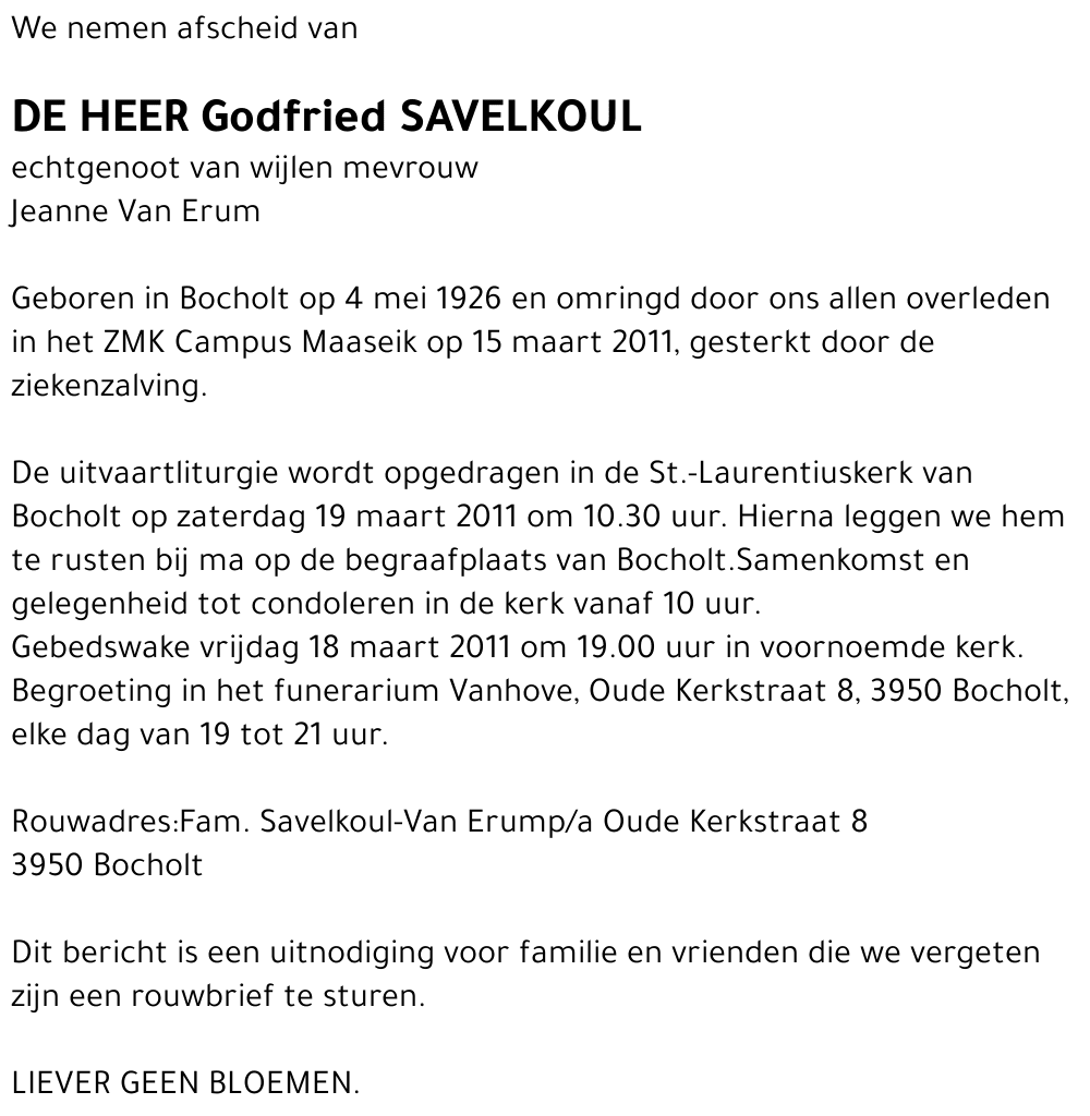 Godfried Savelkoul