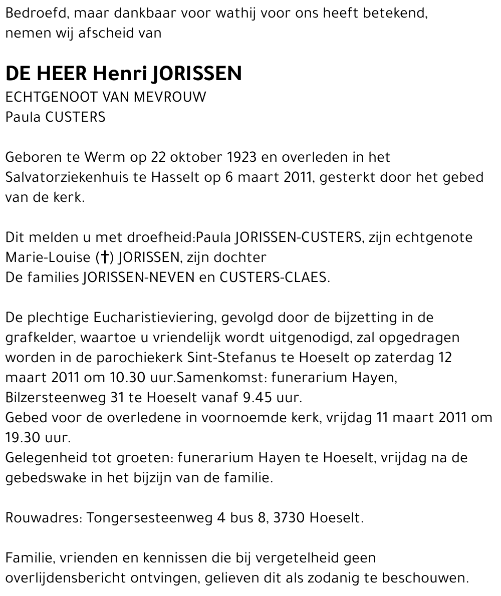 Henri Jorissen