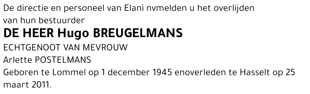 Hugo Breugelmans