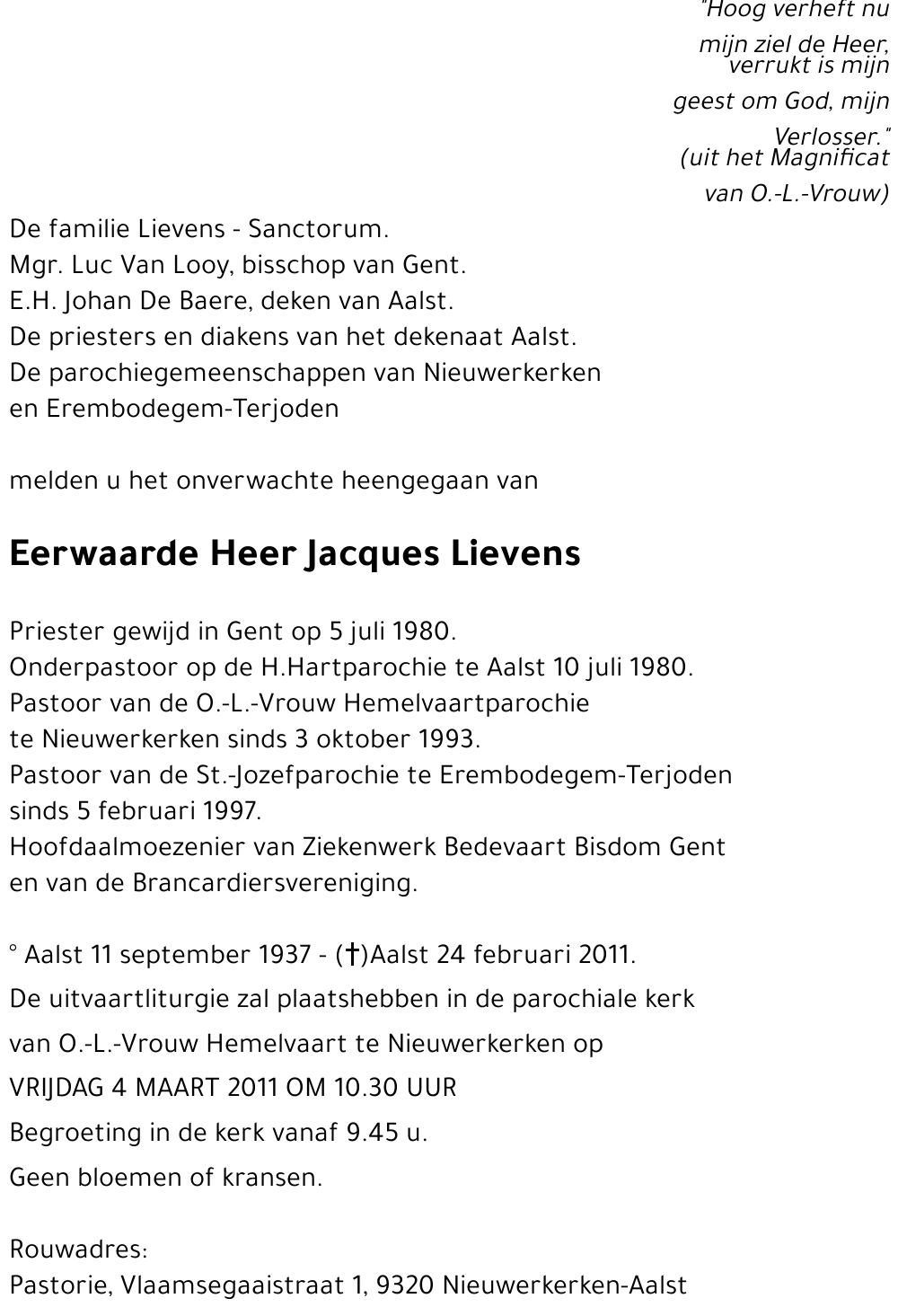 Jacques Lievens