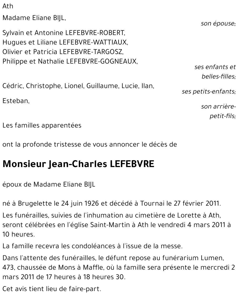 Jean-Charles Lefebvre