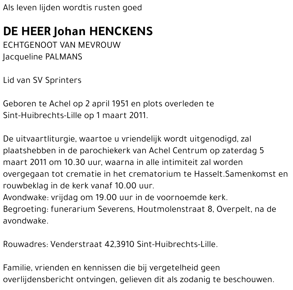 Johan Henckens
