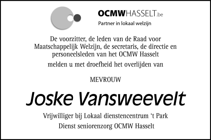 Joske Vansweevelt