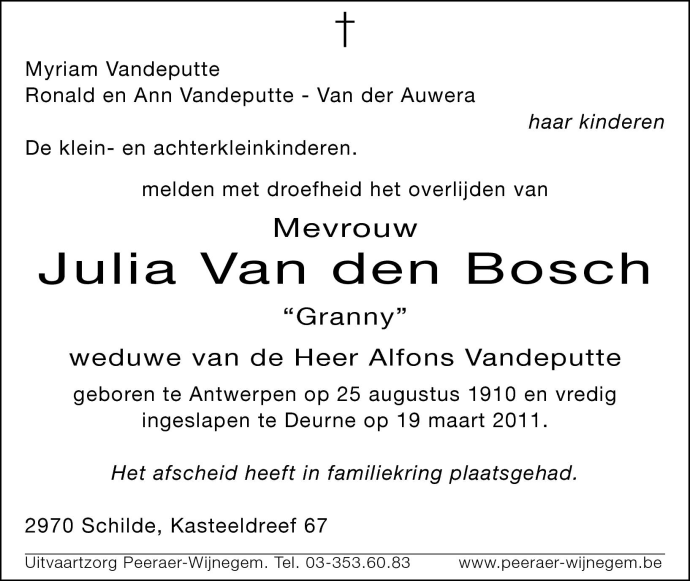 Julia Van den Bosch