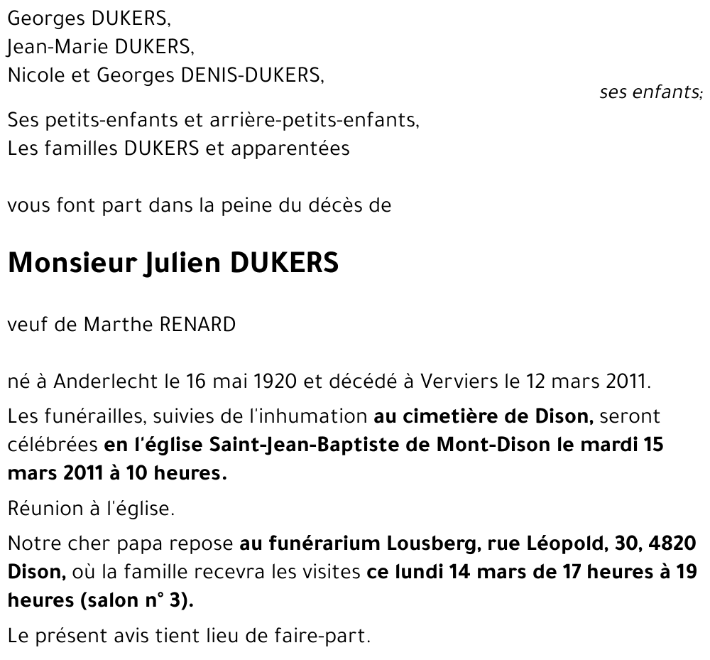 Julien DUKERS