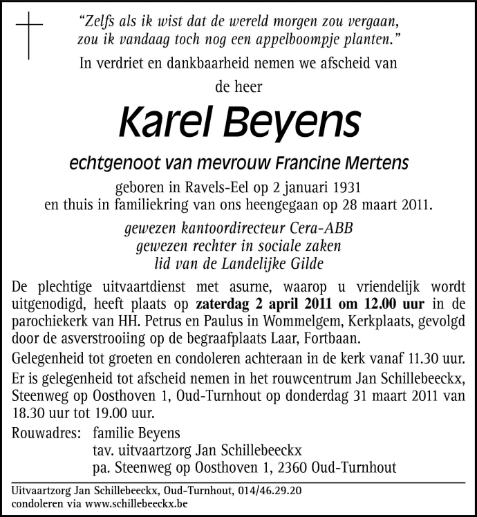 Karel Beyens