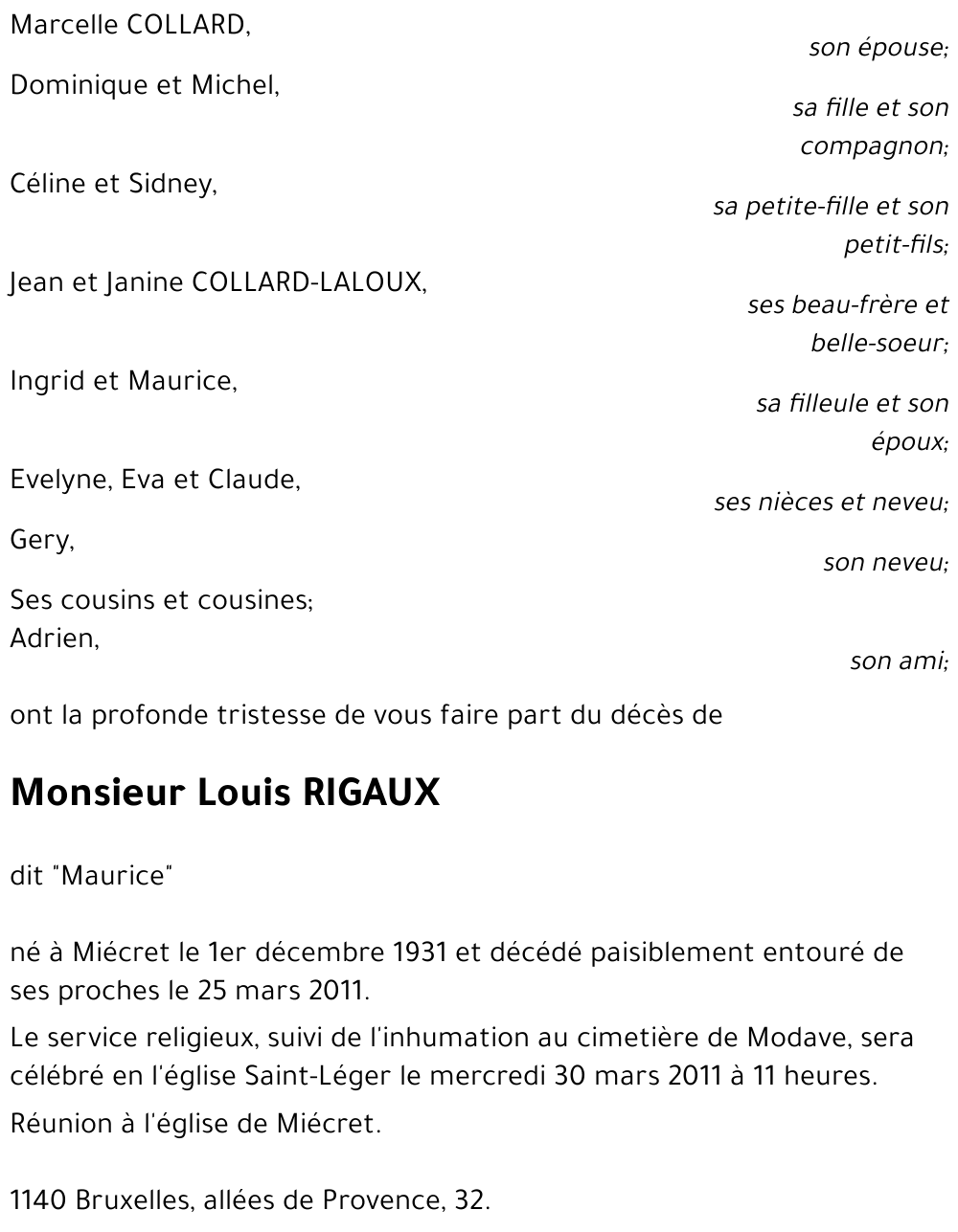 Louis RIGAUX