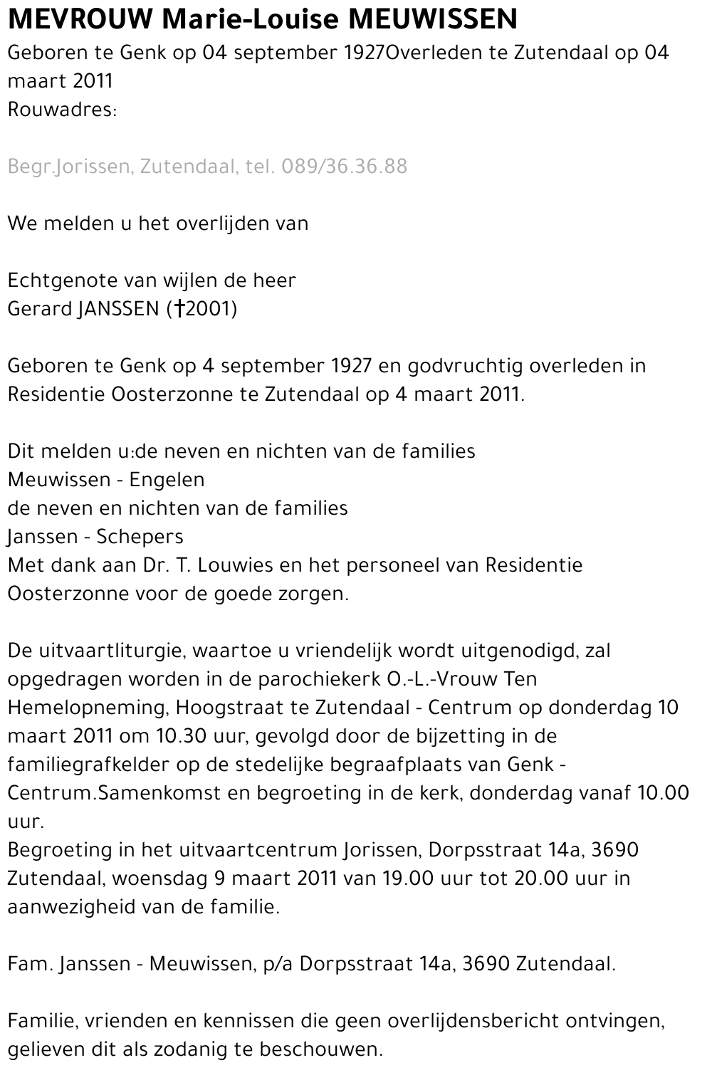 Marie-Louise Meuwissen