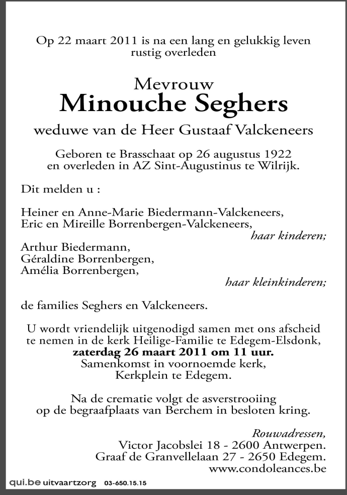 Minouche Seghers
