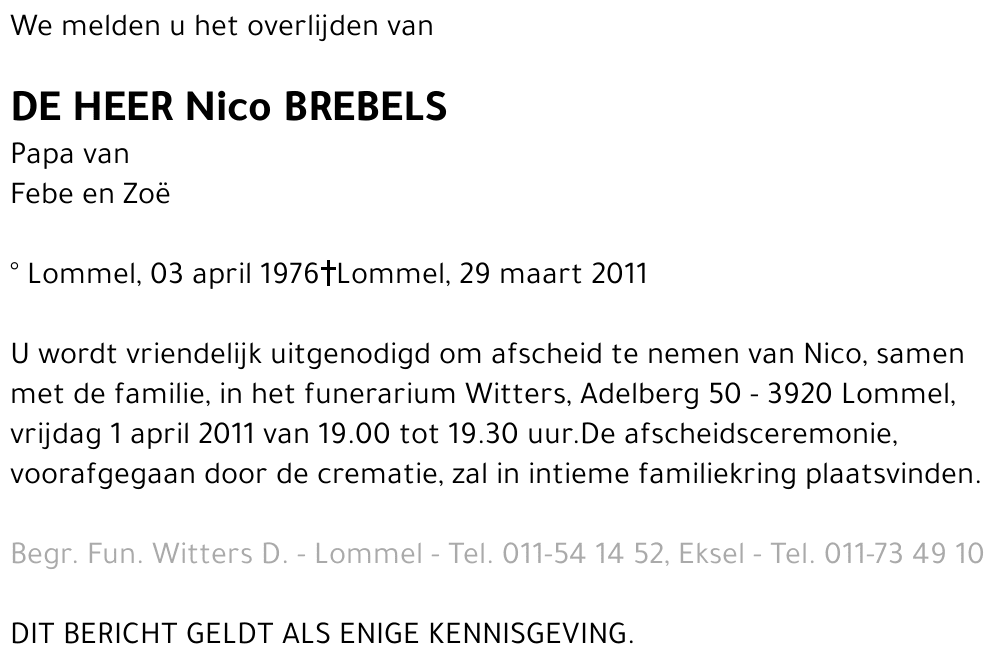 Nico Brebels