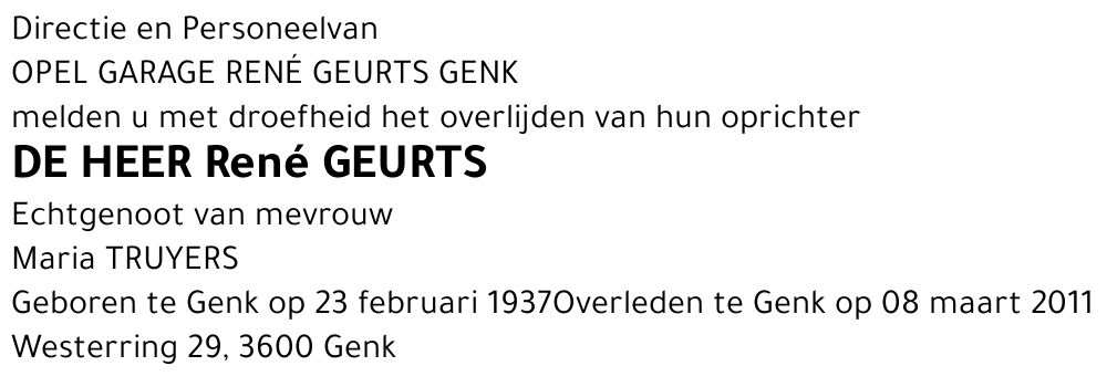René GEURTS