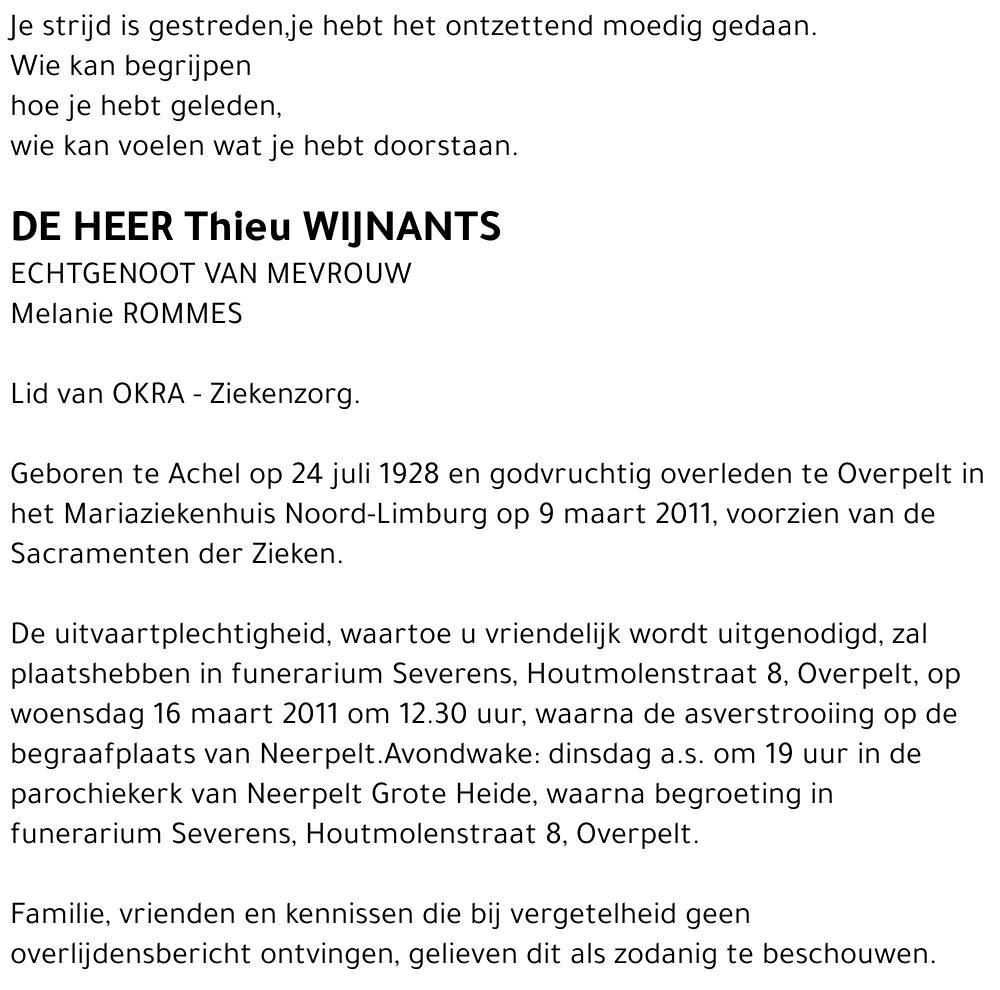 Thieu Wijnants