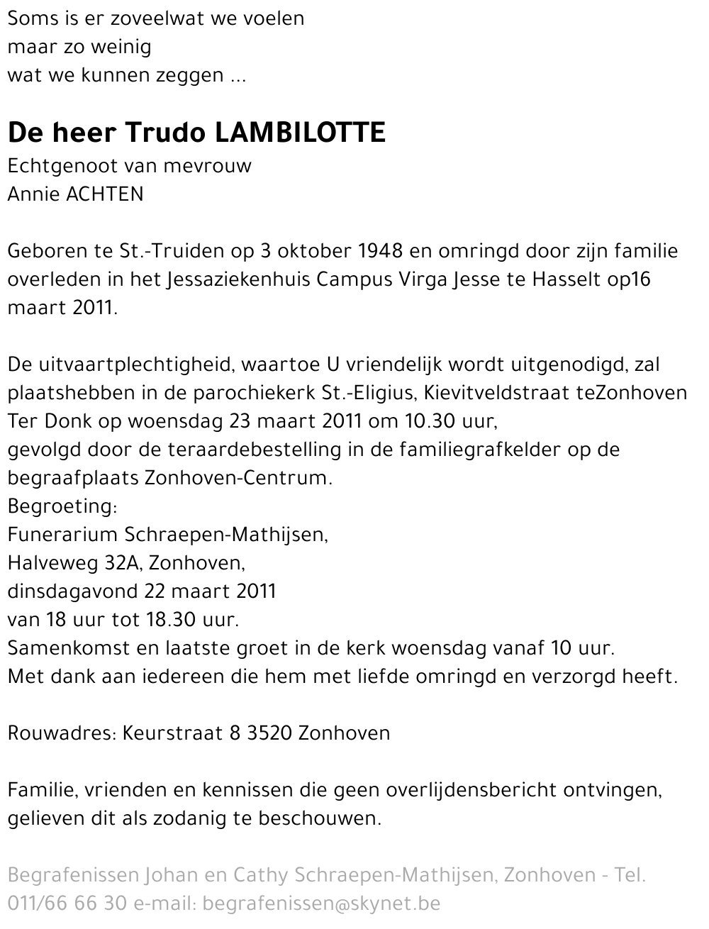 Trudo Lambilotte