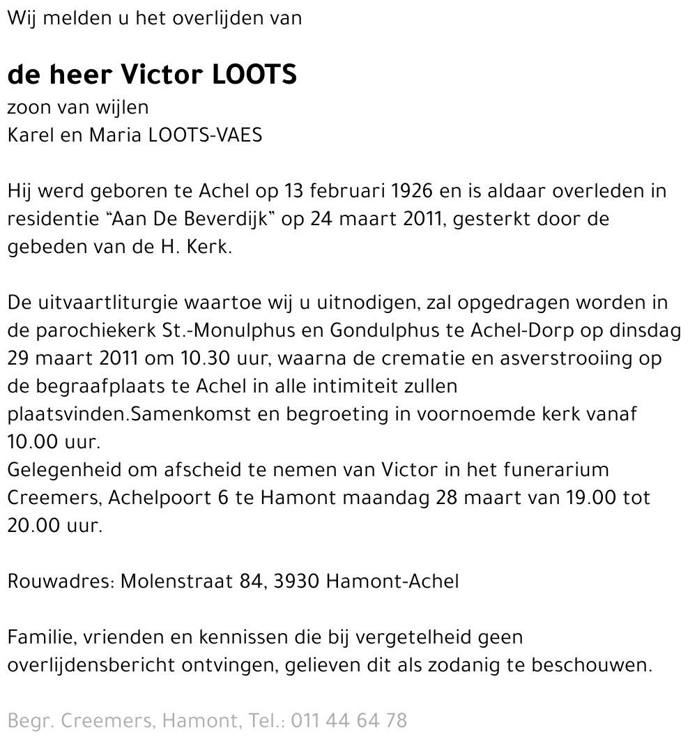 Victor Loots