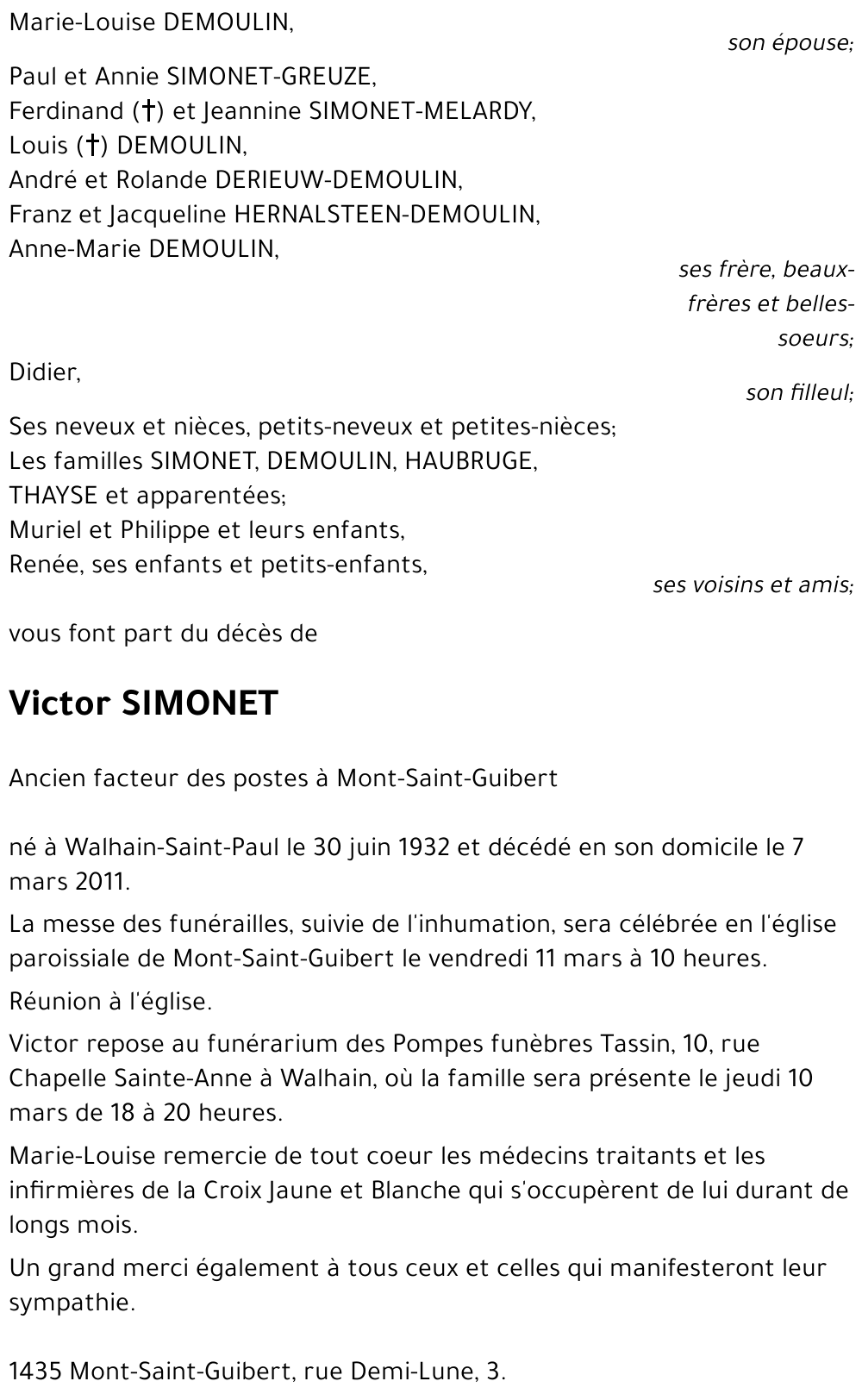 Victor SIMONET