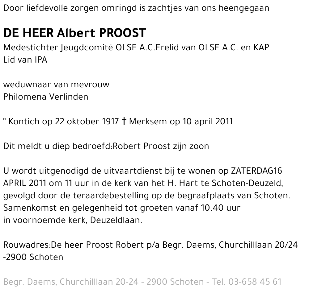 Albert Proost