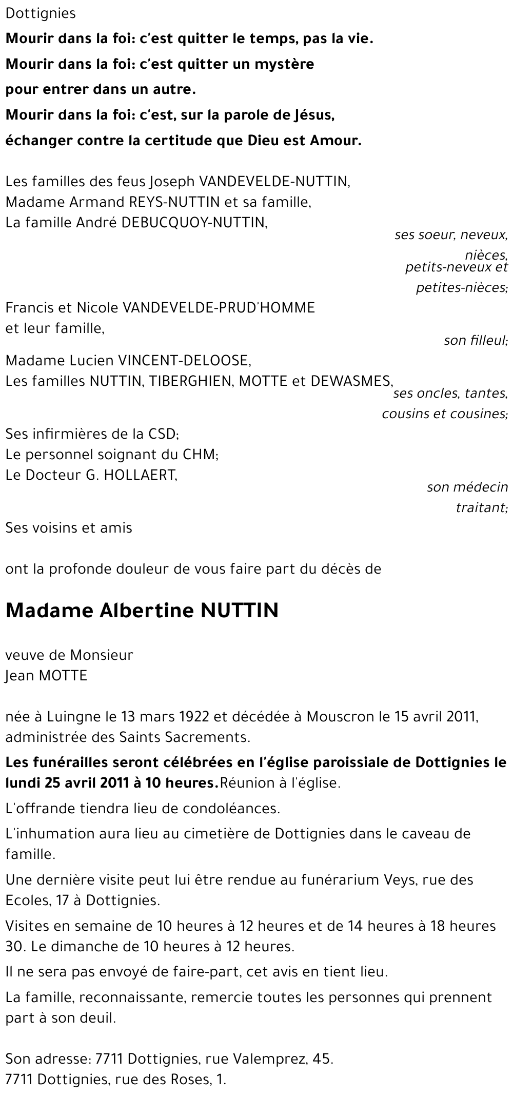 Albertine NUTTIN