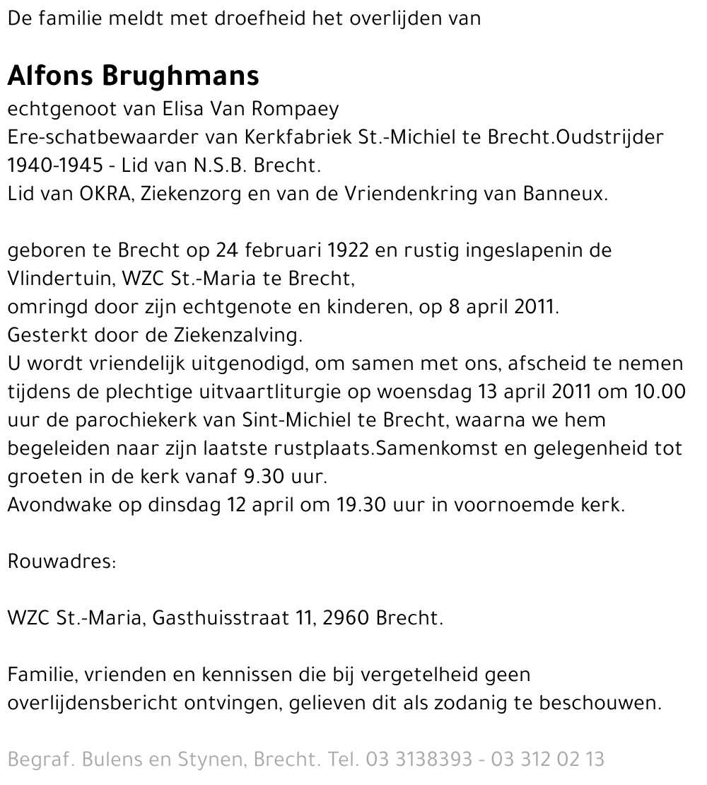 Alfons Brughmans