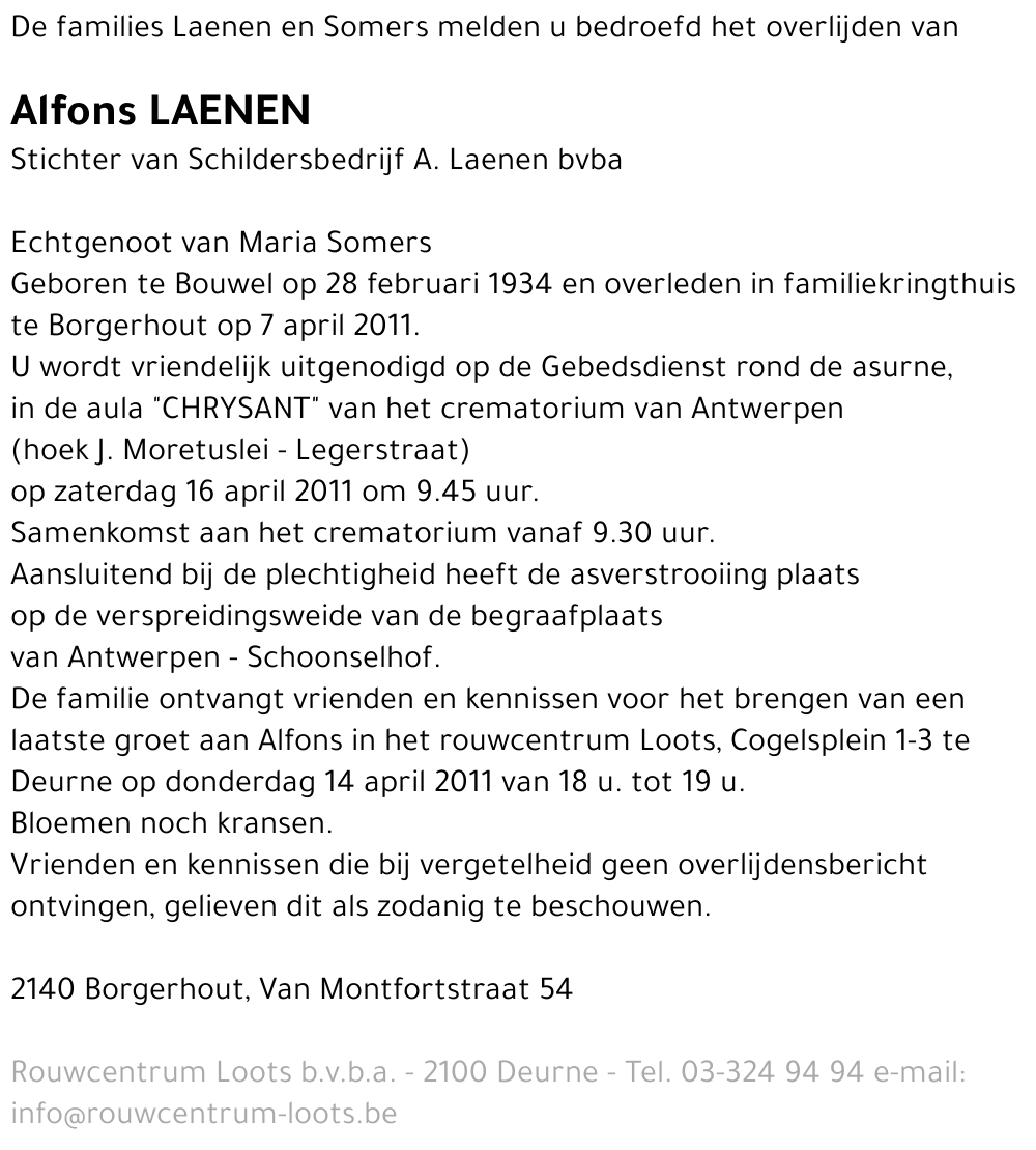 Alfons Laenen